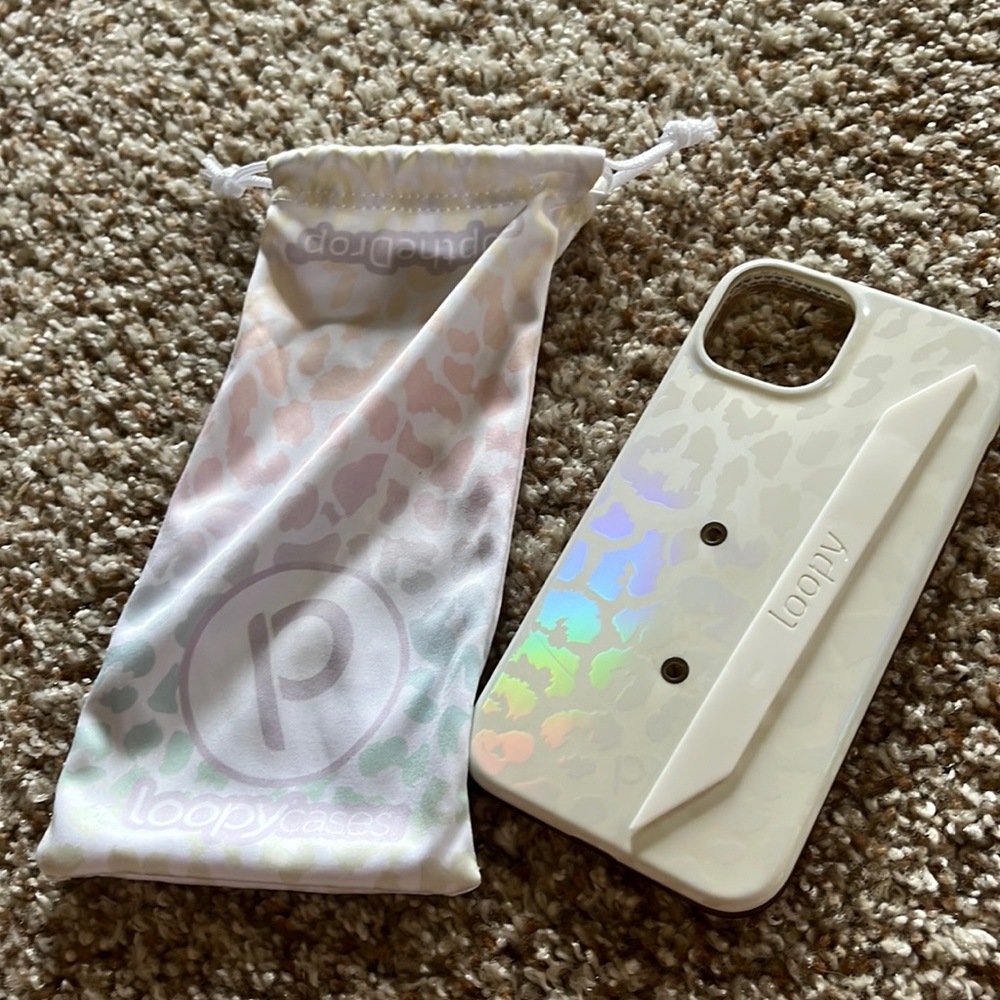 iPhone 13 Loopy Opal Leopard Case